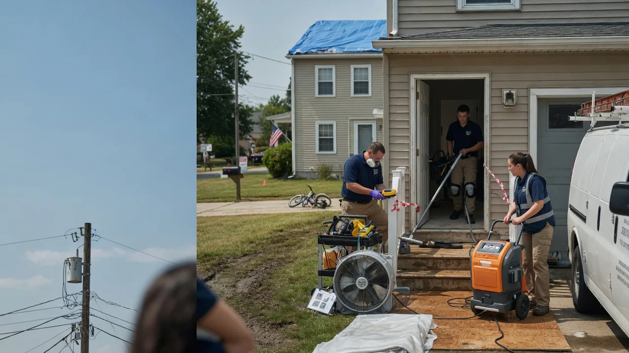 Water Damage Repair in Illinois City, IL near me